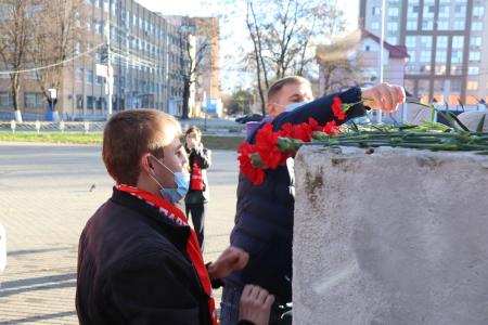 Годовщина Великого Октября в Рязани