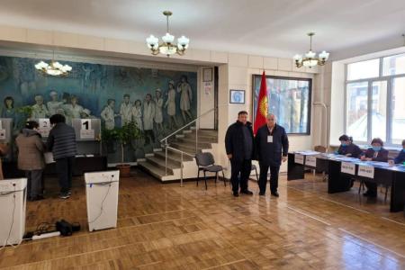 К.К. Тайсаев в качестве руководителя делегации Государственной Думы принял участие в работе группы международных наблюдателей на выборах в Кыргызстане