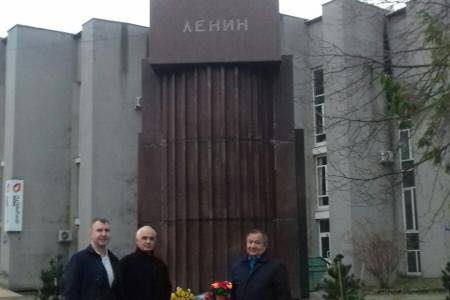 Годовщину Великой Октябрьской социалистической революции отметили в Калининграде