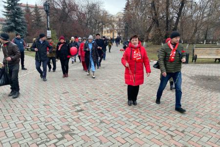 День Великого Октября в Тюмени