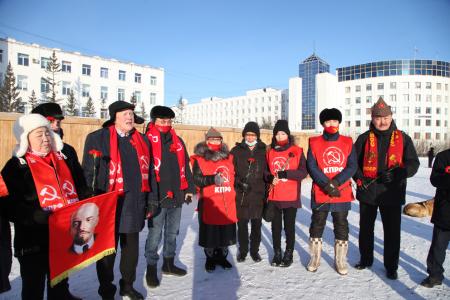 В Якутии отметили 104-ю годовщину Октябрьской революции