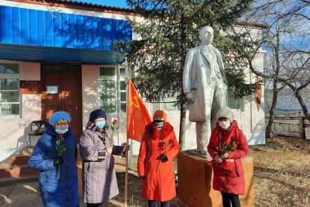 Коммунисты Забайкалья встретили 104-ю годовщину Великой Революции