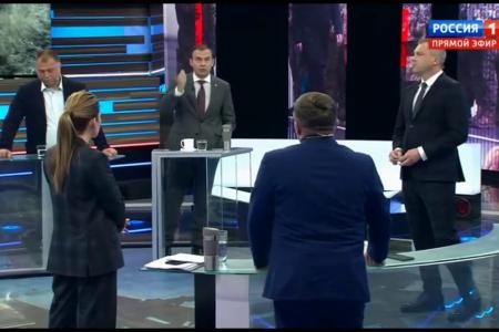 Ю.В. Афонин в эфире телеканала «Россия -1»: В 90-е годы Запад активно участвовал в разрушении российской экономики