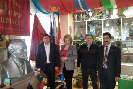 Продолжается поездка Нины Останиной в Оренбургскую область