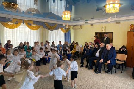 Делегация КПРФ во главе с К.К. Тайсаевым с рабочим визитом прибыла на Донбасс