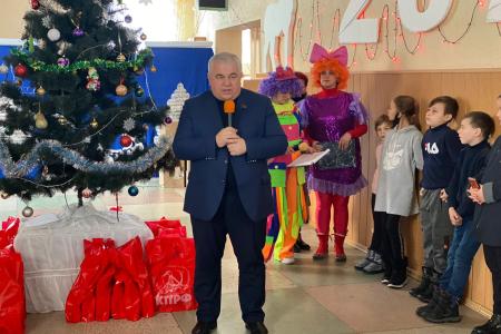 Делегация КПРФ во главе с К.К. Тайсаевым с рабочим визитом прибыла на Донбасс