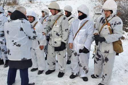 Делегация КПРФ во главе с К.К. Тайсаевым с рабочим визитом прибыла на Донбасс