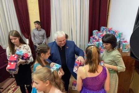 Рабочая поездка на Донбасс в преддверии нового года делегации КПРФ во главе с К.К. Тайсаевым