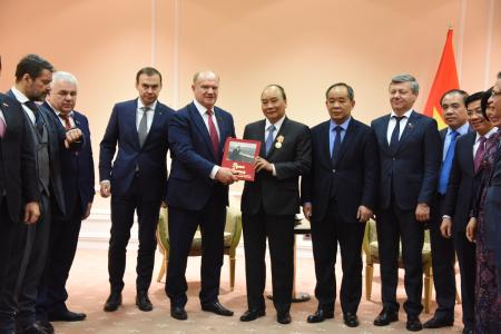 Г.А. Зюганов встретился в Москве с Президентом Вьетнама Нгуен Суан Фуком