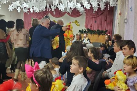 Рабочая поездка на Донбасс в преддверии нового года делегации КПРФ во главе с К.К. Тайсаевым