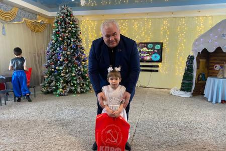 Делегация КПРФ во главе с К.К. Тайсаевым с рабочим визитом прибыла на Донбасс