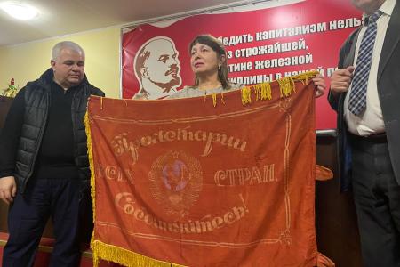 Рабочая поездка на Донбасс в преддверии нового года делегации КПРФ во главе с К.К. Тайсаевым