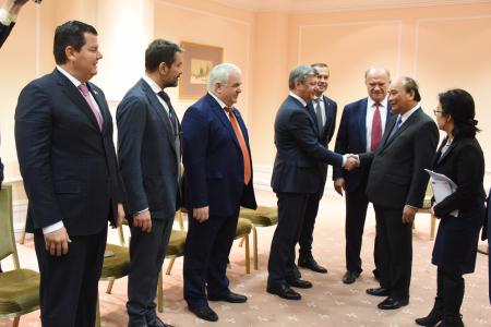 Г.А. Зюганов встретился в Москве с Президентом Вьетнама Нгуен Суан Фуком