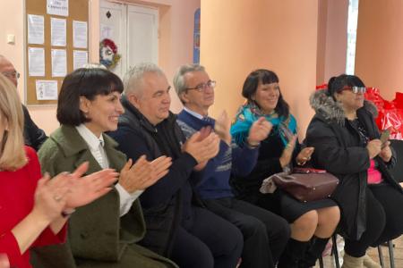 Рабочая поездка на Донбасс в преддверии нового года делегации КПРФ во главе с К.К. Тайсаевым