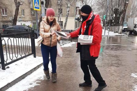 В Саратовской области продолжаются пикеты в защиту П.Н. Грудинина и Совхоза им. Ленина