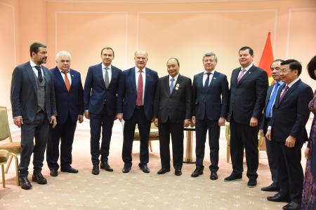 Г.А. Зюганов встретился в Москве с Президентом Вьетнама Нгуен Суан Фуком