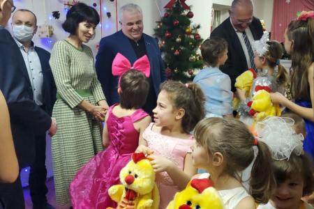 Рабочая поездка на Донбасс в преддверии нового года делегации КПРФ во главе с К.К. Тайсаевым