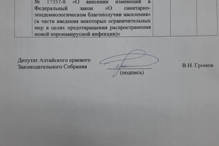 В Алтайском краевом Заксобрании депутаты КПРФ голосуют против закона об ужесточении QR-кодов