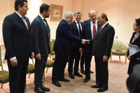 Г.А. Зюганов встретился в Москве с Президентом Вьетнама Нгуен Суан Фуком