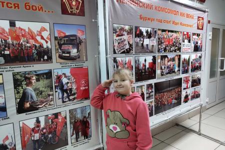 Роман Лябихов и Александр Бойков на детской ёлке в Иванове