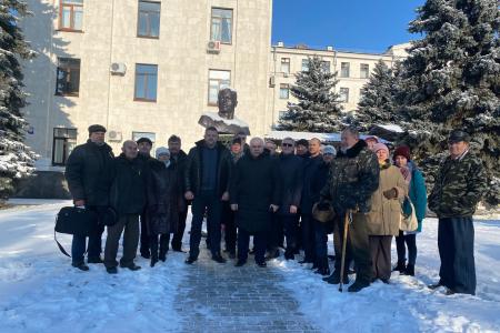 Делегация КПРФ во главе с К.К. Тайсаевым с рабочим визитом прибыла на Донбасс