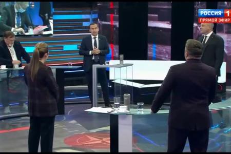Ю.В. Афонин в прямом эфире канала «Россия 1»: Предстоящее 100-летие СССР – хорошая возможность вспомнить о достижениях и успехах народов братских республик