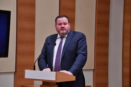 Министр Антон Котяков принял участие в заседании фракции КПРФ в Госдуме