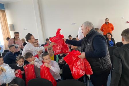 Рабочая поездка на Донбасс в преддверии нового года делегации КПРФ во главе с К.К. Тайсаевым