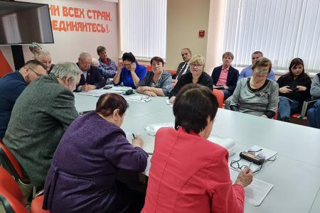 Состоялось последнее в 2021 году расширенное заседание Бюро Ивановского обкома КПРФ
