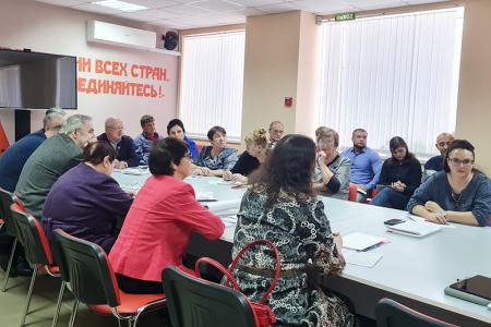 Состоялось последнее в 2021 году расширенное заседание Бюро Ивановского обкома КПРФ