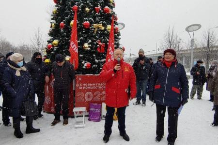 Москва. Сергей Обухов провел новую массовую встречу с избирателями: "Стоп эсткада на Малыгина!"
