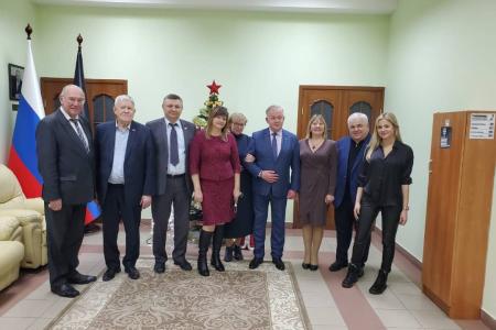Рабочая поездка на Донбасс в преддверии нового года делегации КПРФ во главе с К.К. Тайсаевым