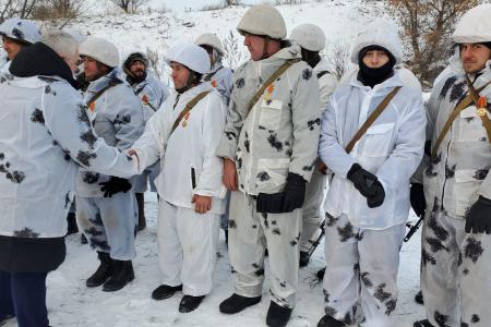 Делегация КПРФ во главе с К.К. Тайсаевым с рабочим визитом прибыла на Донбасс
