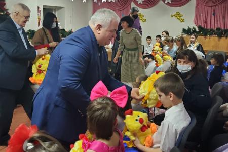 Рабочая поездка на Донбасс в преддверии нового года делегации КПРФ во главе с К.К. Тайсаевым