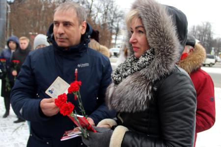 Ярославские коммунисты и сторонники партии почтили память Владимира Ильича Ленина