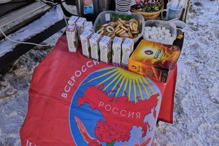 Костромская область. КПРФ и активисты женского движения открыли «красную лыжню»