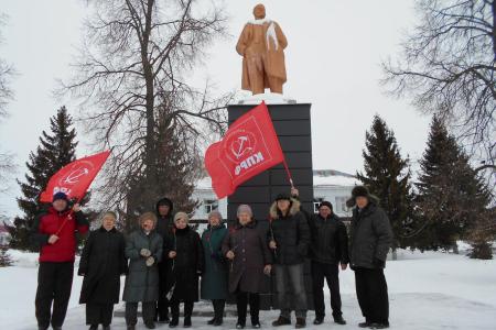 Тамбовская область. Низкий поклон учителю и вождю!