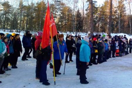 Коммунисты Ленинградской области отметили 79-ю годовщину прорыва блокады Ленинграда