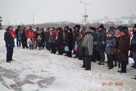 Нижегородские коммунисты провели возложение цветов к памятнику В.И. Ленина