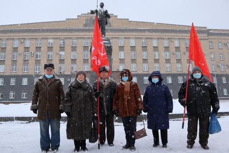 В Орловской области прошли акции, посвященные памяти Владимира Ильича Ленина
