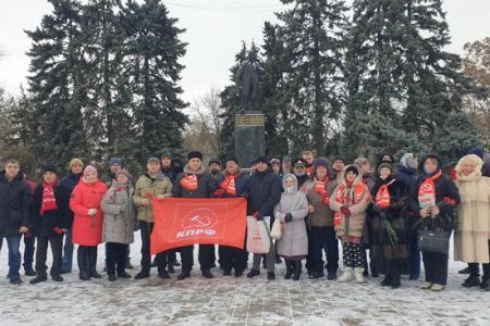 В Ростовской области прошли акции, посвященные памяти В. Ленина