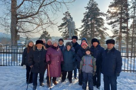 Республика Бурятия. Ленин навсегда останется в памяти народа!