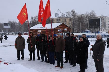 В Орловской области прошли акции, посвященные памяти Владимира Ильича Ленина
