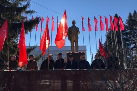 Коммунисты Северной Осетии почтили память вождя мирового пролетариата В.И. Ленина