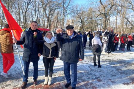 Лидер ставропольских коммунистов Виктор Гончаров: Нынешние студенты завтра станут у руля государства!
