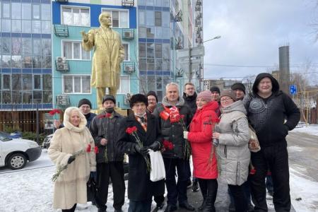 В Ростовской области прошли акции, посвященные памяти В. Ленина