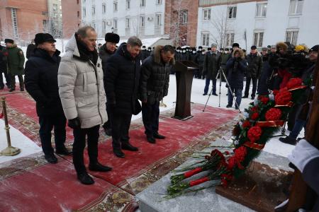 В Новосибирске открыли памятник советскому генпрокурору Руденко
