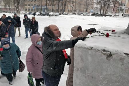 Рязанские коммунисты почтили память В.И. Ленина