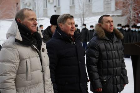 В Новосибирске открыли памятник советскому генпрокурору Руденко