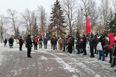 В Самарской области активисты КПРФ почтили память В.И. Ленина